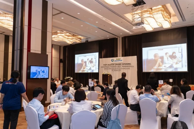 บรรยากาศเปิดตัว KSP AsiaFIN