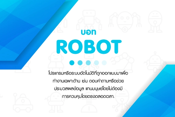 บอท หรือ Bot