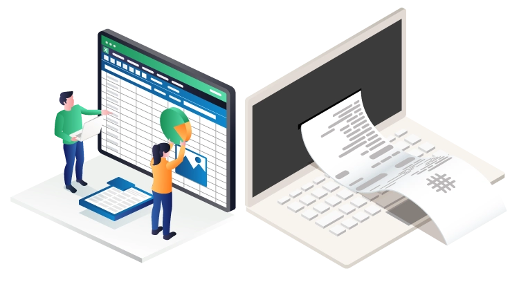 โปรแกรมออกใบแจ้งหนี้ต่างจาก Excel อย่างไร