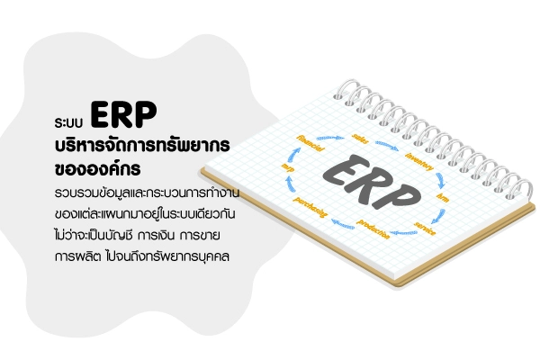 ระบบ ERP บริหารจัดการทรัพยากรองค์กร